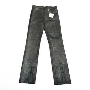 Pistola Jeans Sz 28 Colleen Stargaze High Rise Modern Slim Boot Sparkling Slits